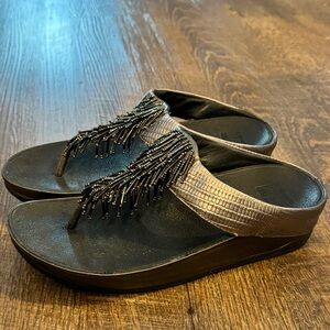 NB-FitFlop “Biker Chic” Sandals Size:7